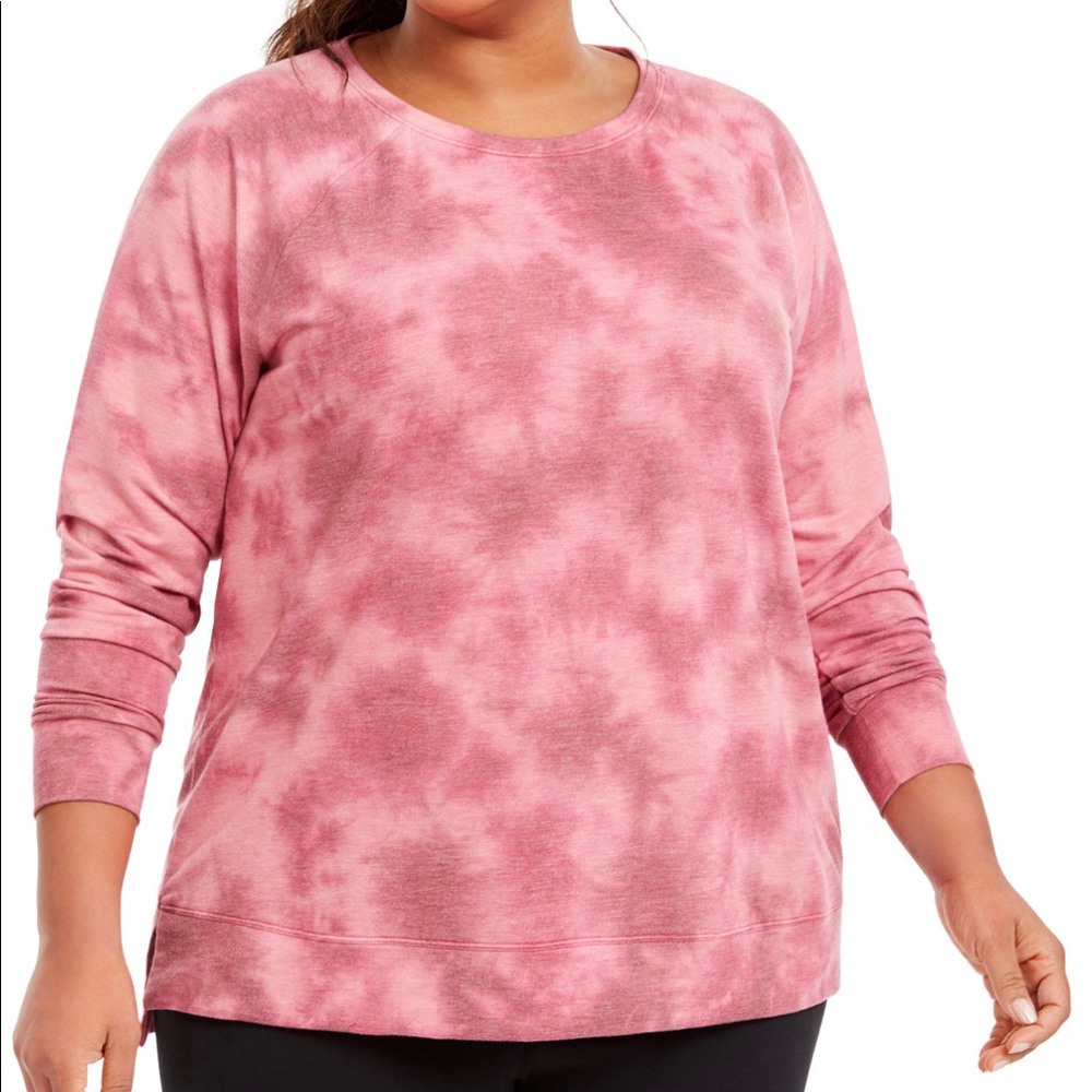 Ideology Plus Size Tie-Dye Sweatshirt,